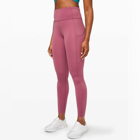 Lululemon Fast and Free tights size 8 28” length - Picture 1 of 9